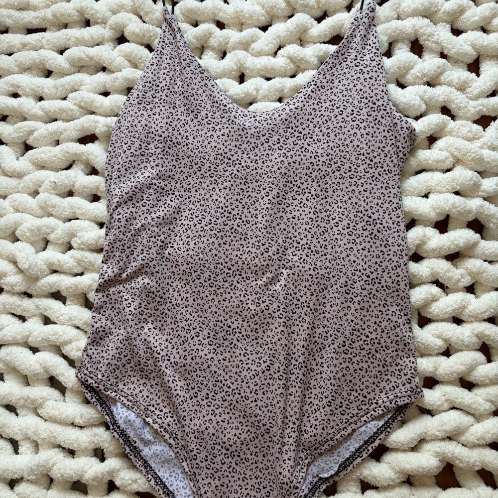 Leopard body suit